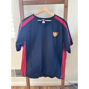 Cooperstown Dream Park Baseball Batting Pullover  Jacket Windbreaker Size M
